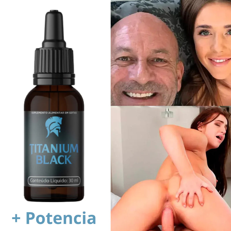 Titanium Black - Tenha Ereções Fortes. Deixe seu Pênis Grosso e Grande em Poucas Semanas